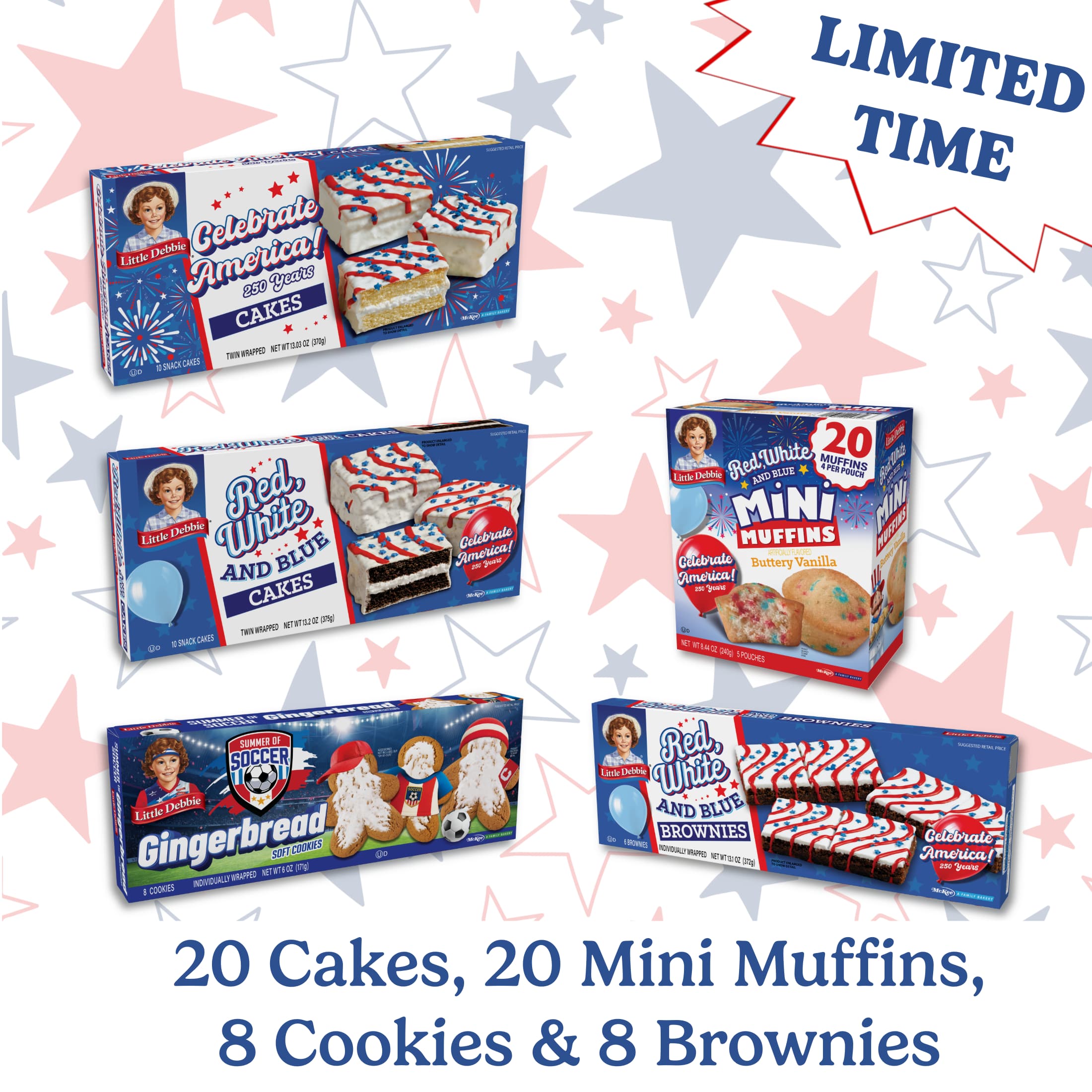 Red, White & Blue Variety Pack