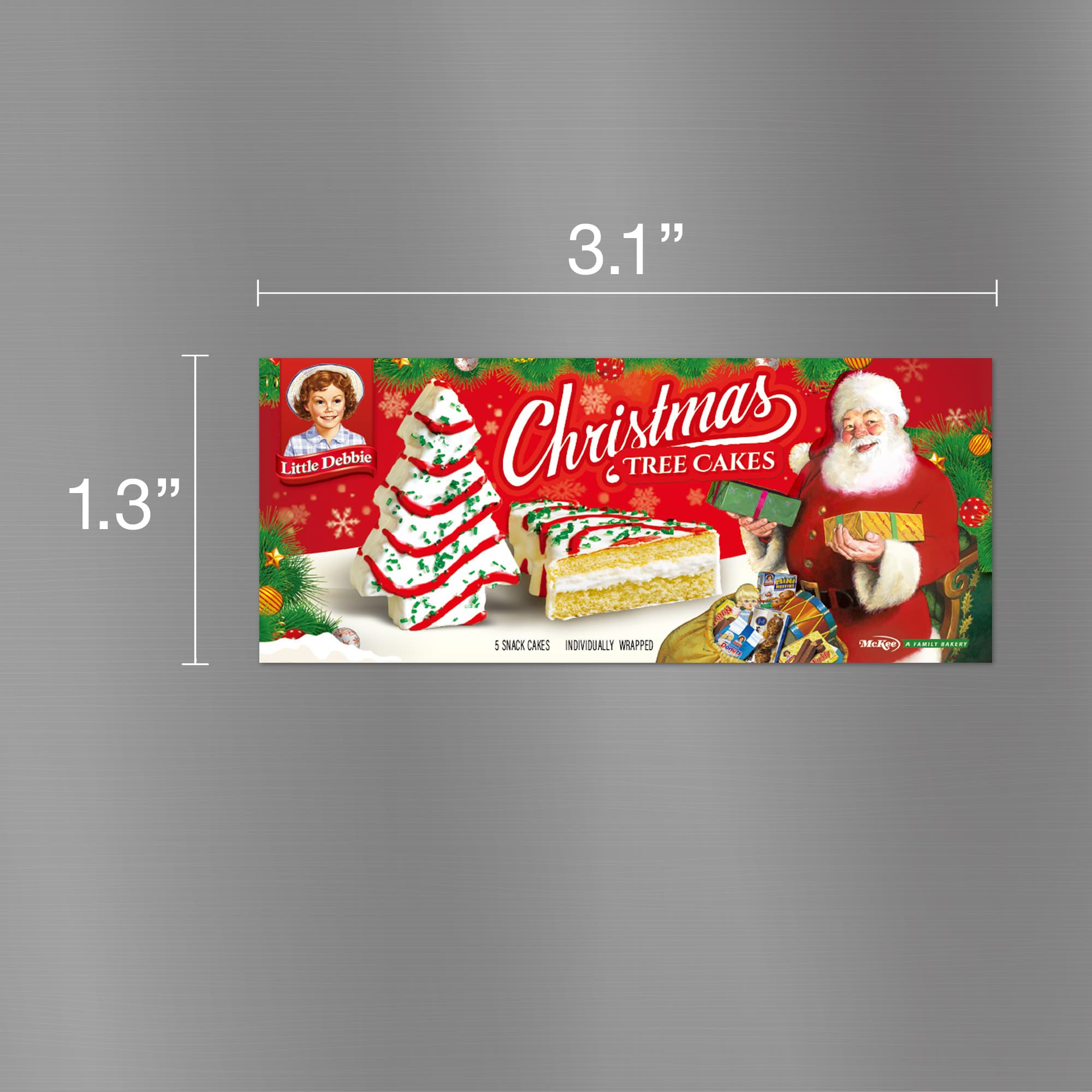 Christmas Tree Cakes® Carton Magnet