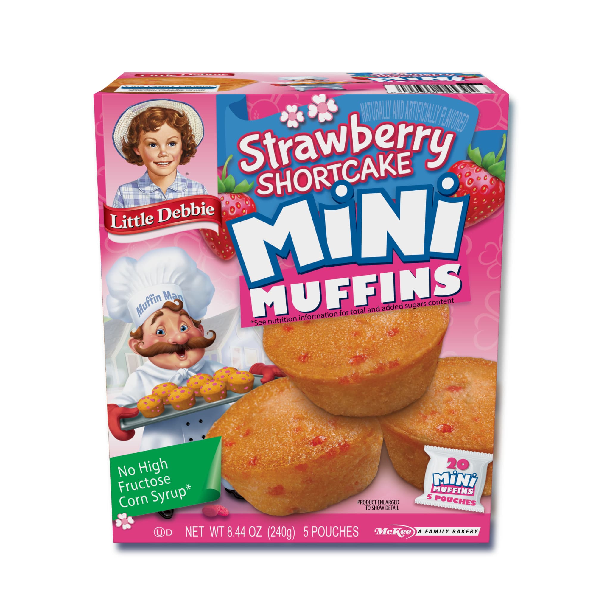 Strawberry Shortcake Mini Muffins