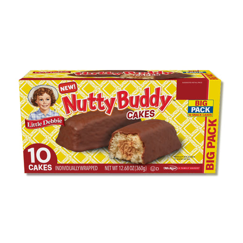 Big Pack Nutty Buddy® Cakes (1 carton, 10 cakes)