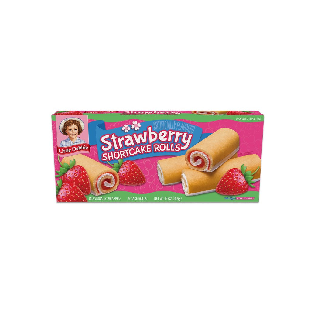 Strawberry Shortcake Rolls