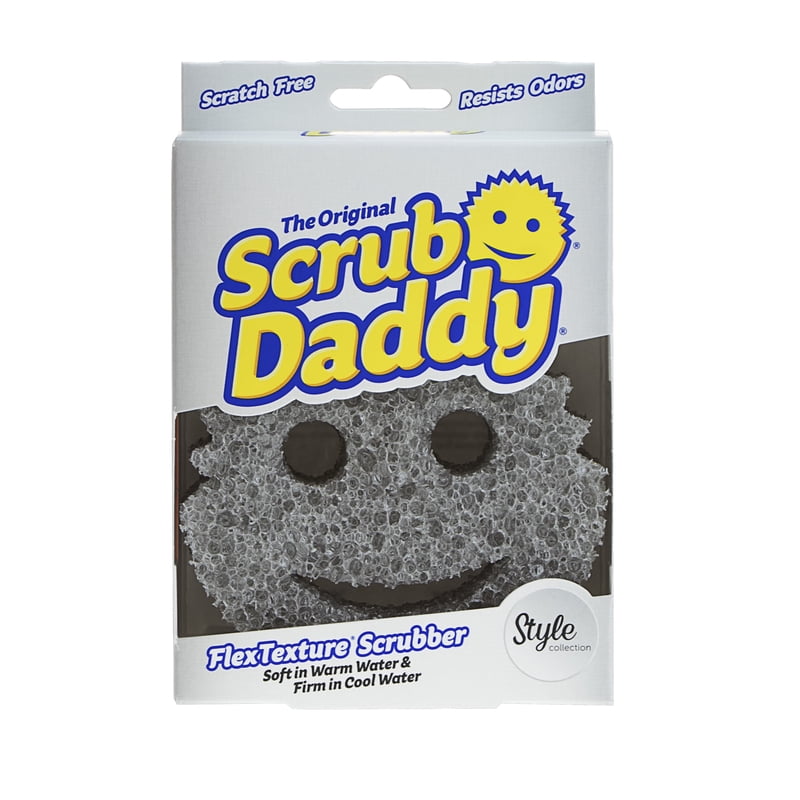 Scrub Daddy Soft Dishwashing Scrubbies, Odor-Free, Scratch-Free Cleaning Sponge, FlexTexture, 1 Count
