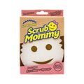 Scrub Daddy’s Dye Free Scrub Mommy - Non-Scratch Dish Scrubber Cleaning Sponge Multi-Surface Safe – Dye Free Dual-Sided Dish Sponge for Scrubbing and Wiping, 1 Count