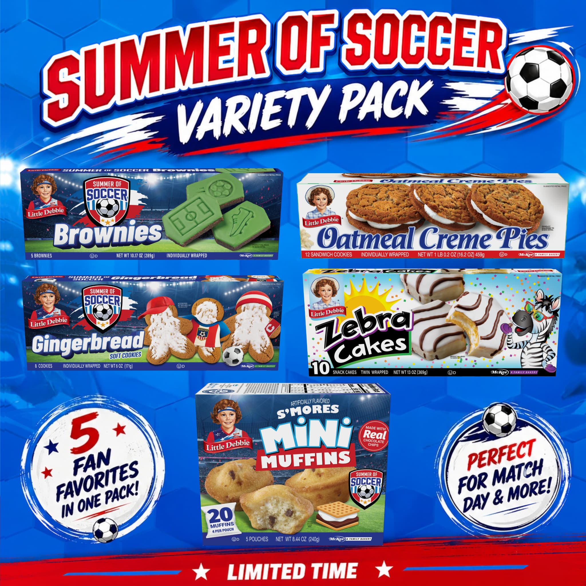 Summer of Soccer Variety Pack