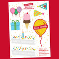 Little Debbie® Birthday Sticker Sheet